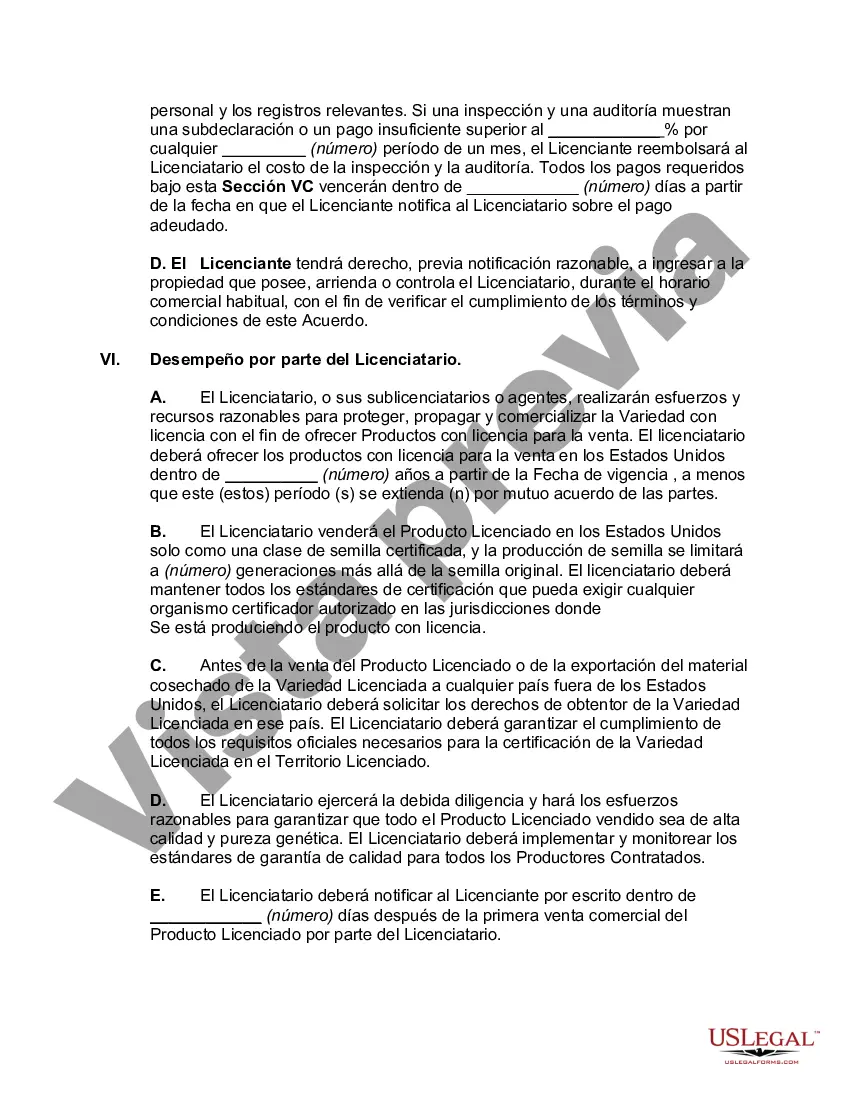 Preview Acuerdo de licencia de planta