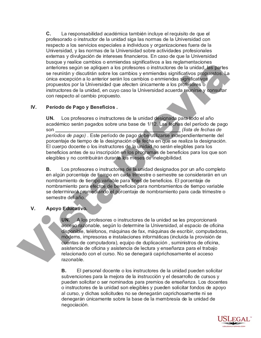 Preview Acuerdo de Negociación Colectiva entre Universidad y Sindicato de Facultad