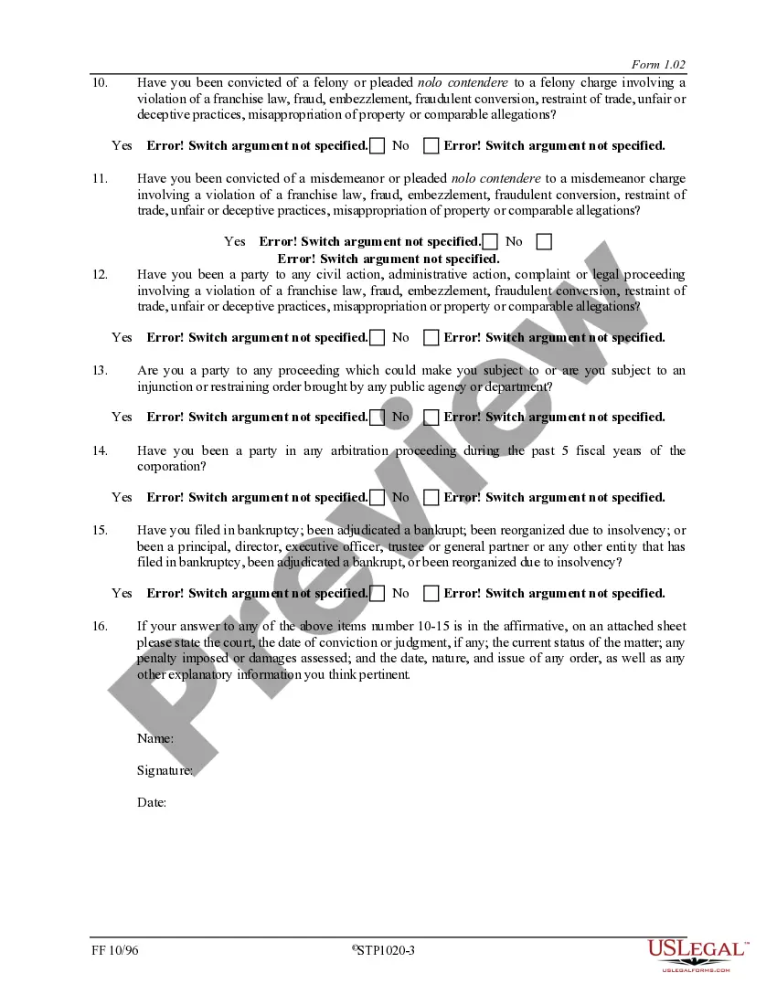 Get Controlling Persons Questionnaire Preview Controlling Persons Questionnaire