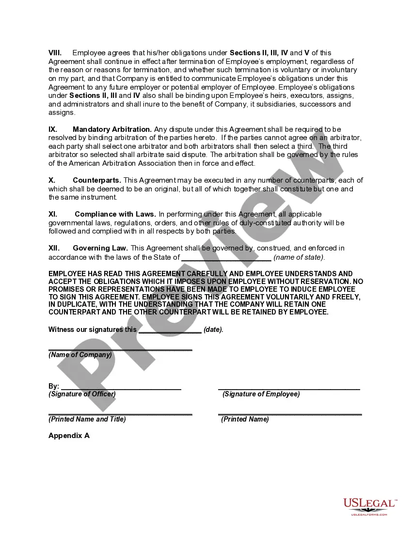 Get Proprietary Information and Inventions Agreement Preview Proprietary Information and Inventions Agreement
