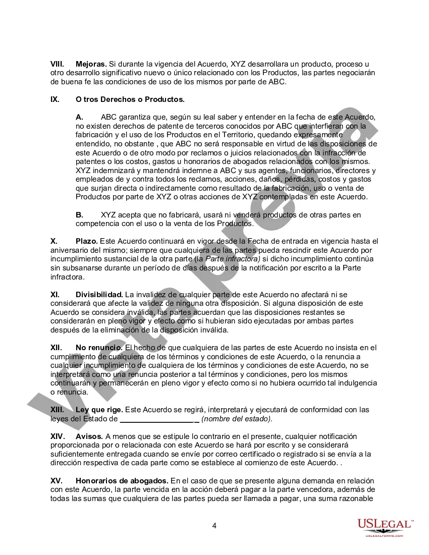 Preview Contrato de Licencia de Know-How y Asistencia Técnica