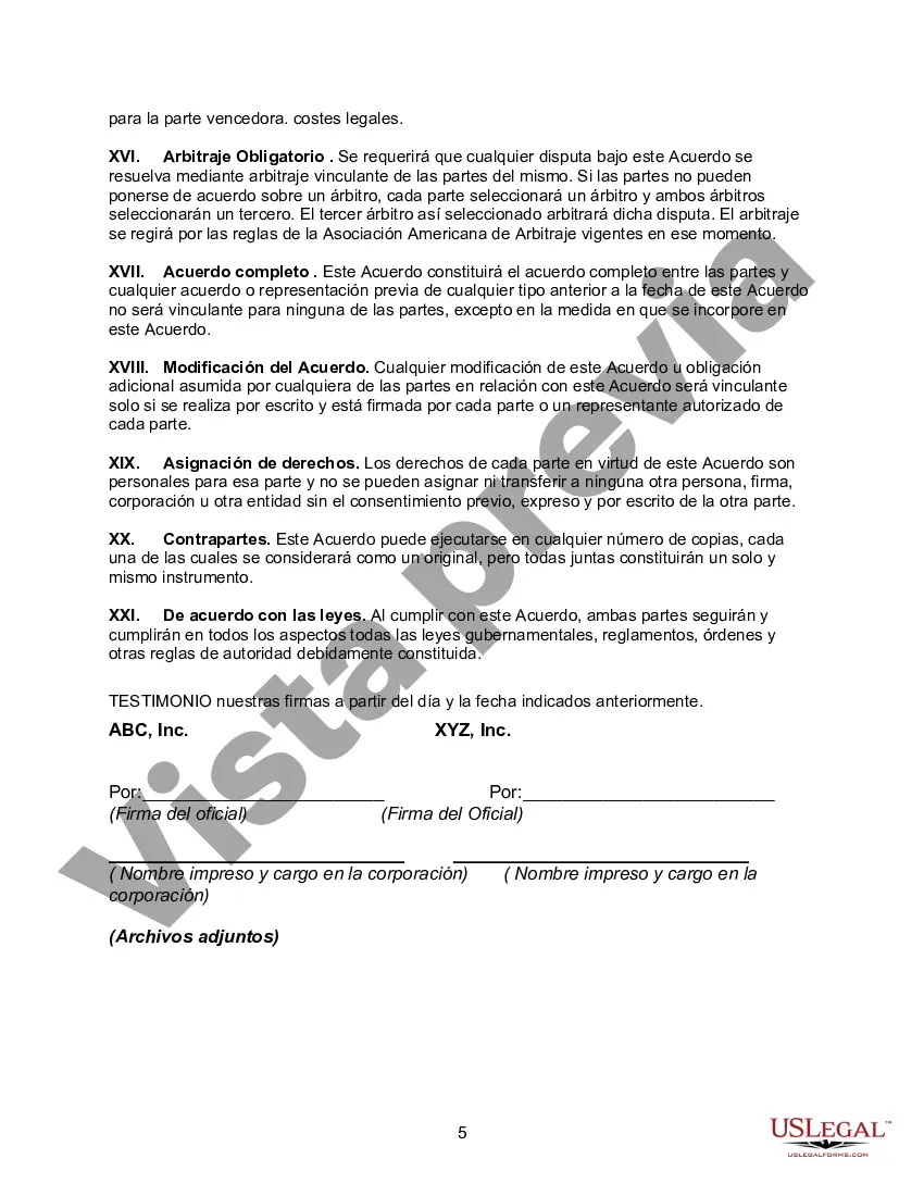 Preview Contrato de Licencia de Know-How y Asistencia Técnica