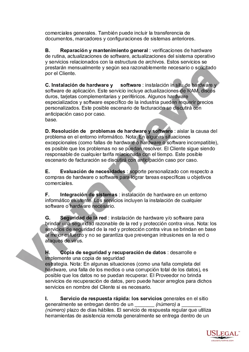 Get Contrato de Instalación y Mantenimiento de Redes Informáticas Preview Contrato de Instalación y Mantenimiento de Redes Informáticas