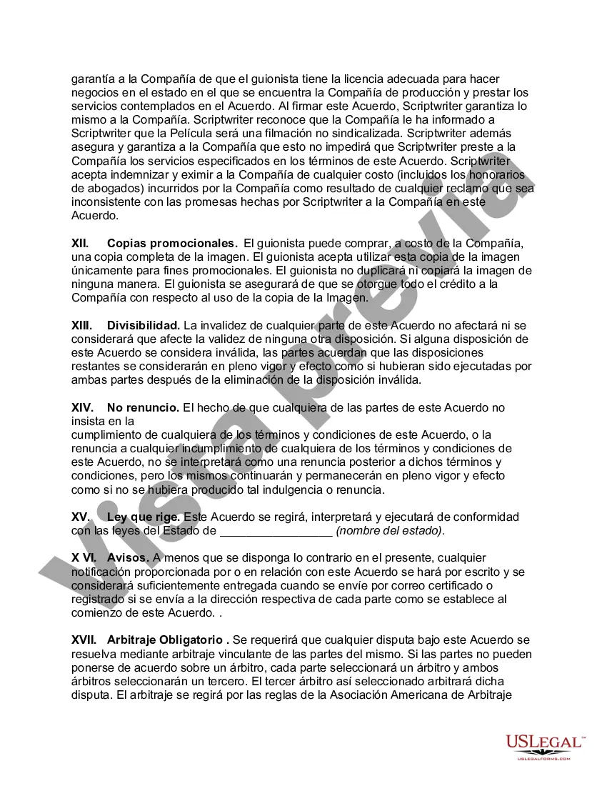 Preview Acuerdo de guionista