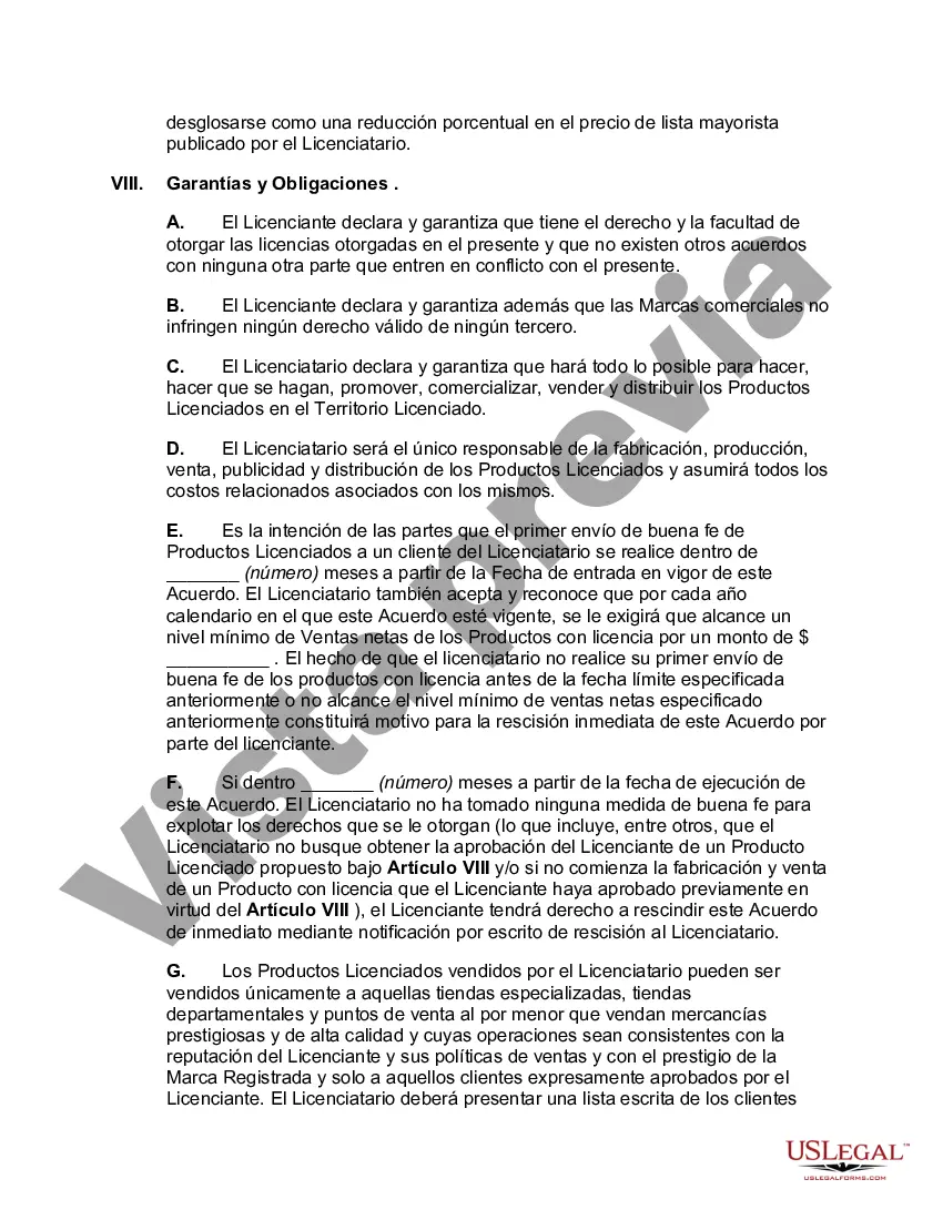 Preview Acuerdo de licencia de comercialización