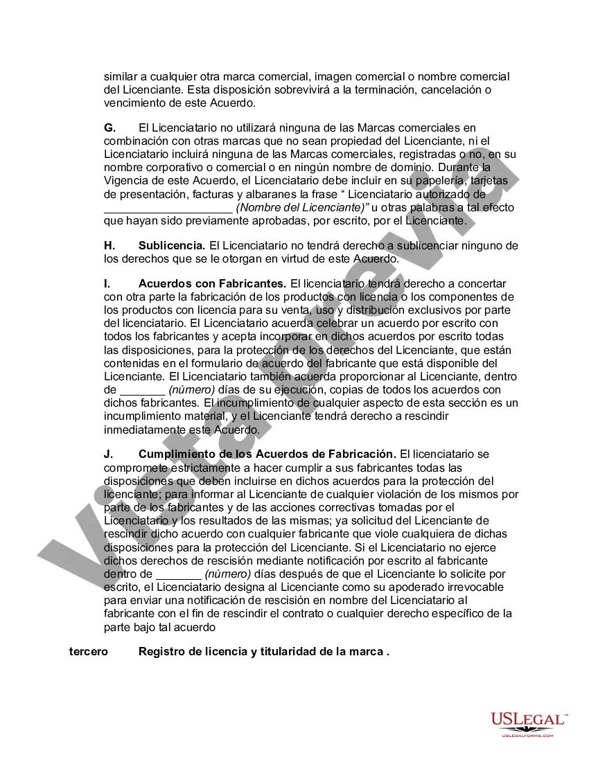 Preview Acuerdo de licencia de comercialización