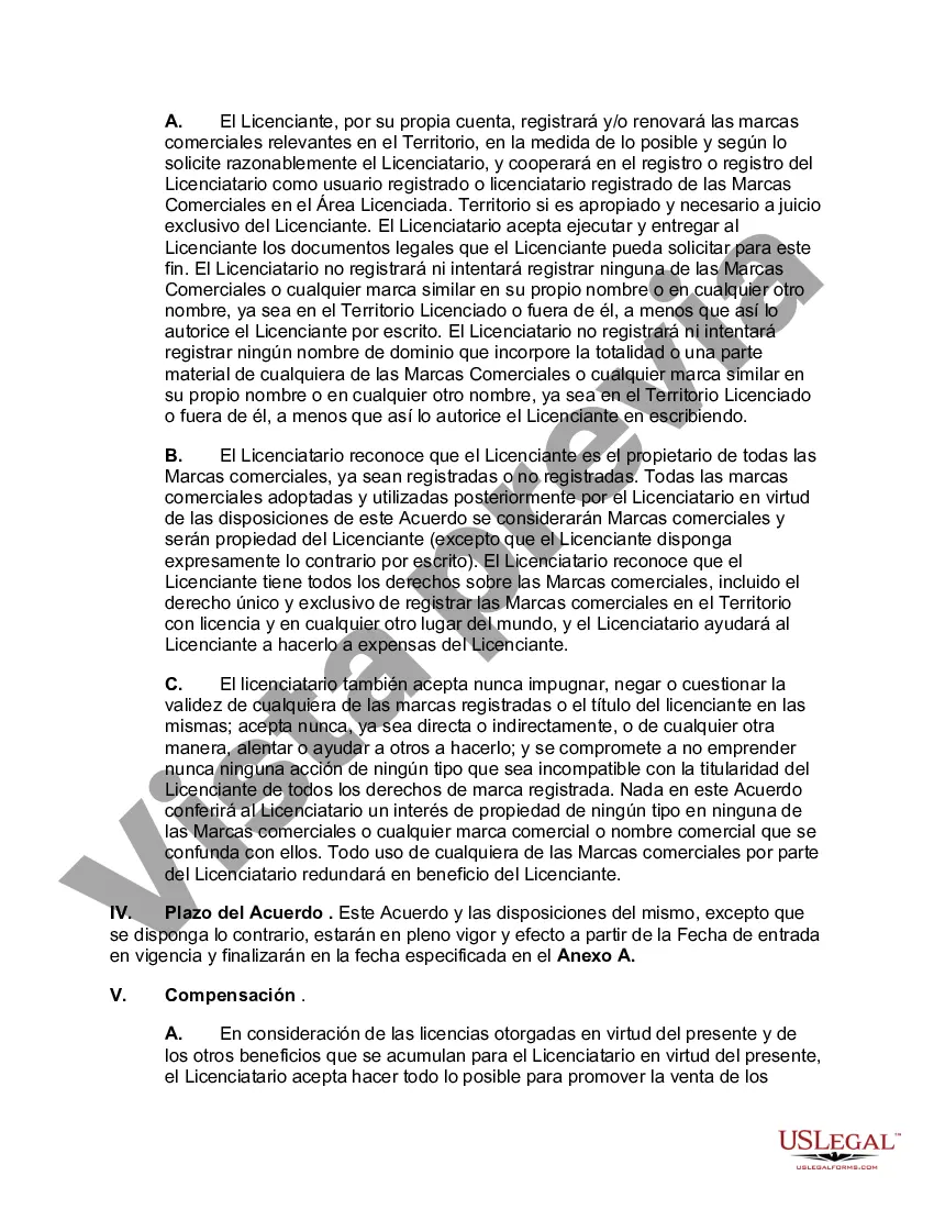Preview Acuerdo de licencia de comercialización