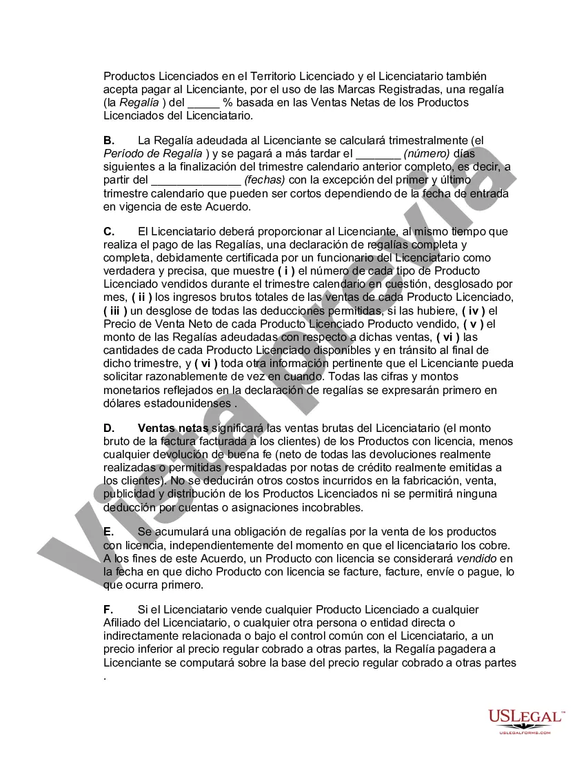 Preview Acuerdo de licencia de comercialización