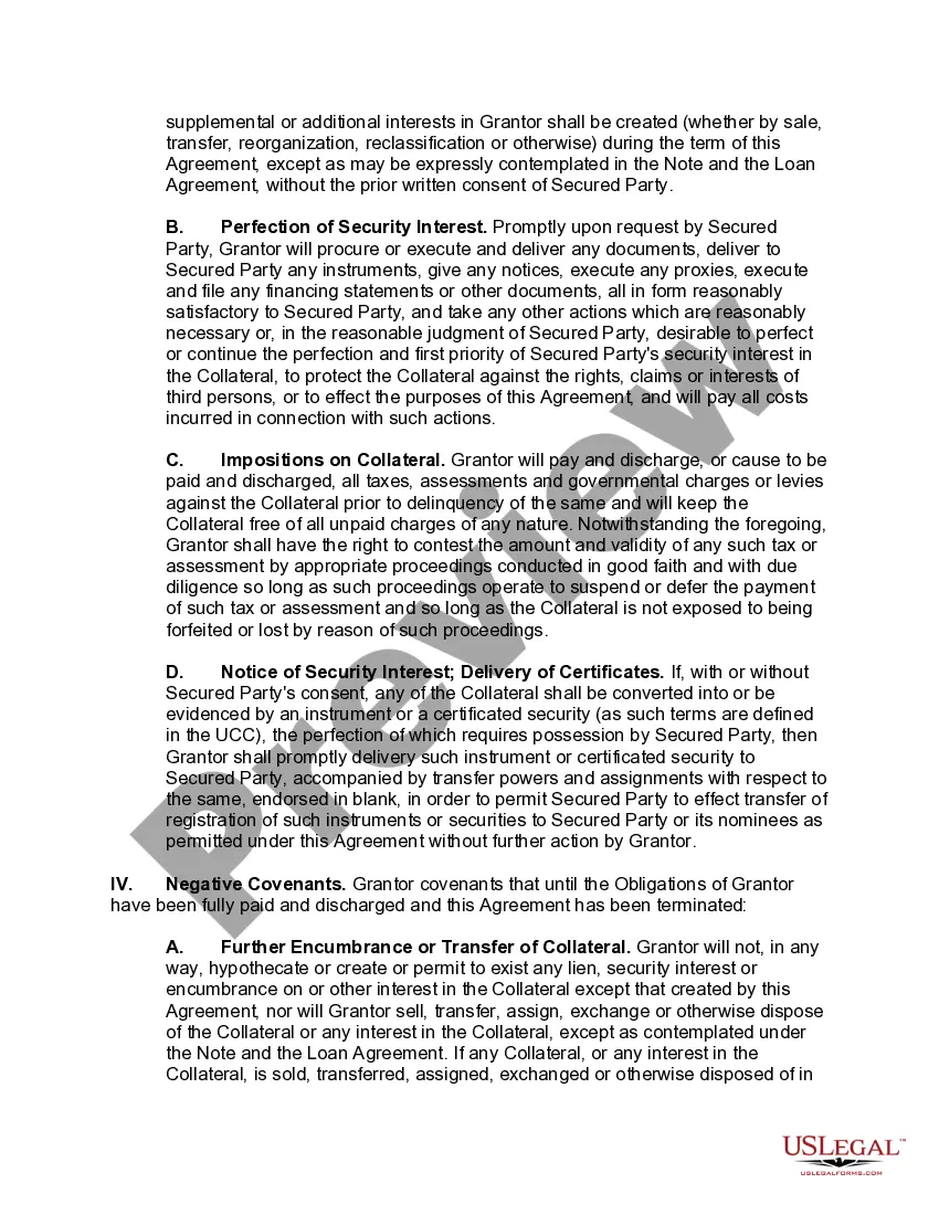 Get Security Agreement regarding Member Interests in Limited Liability Company Preview Security Agreement regarding Member Interests in Limited Liability Company