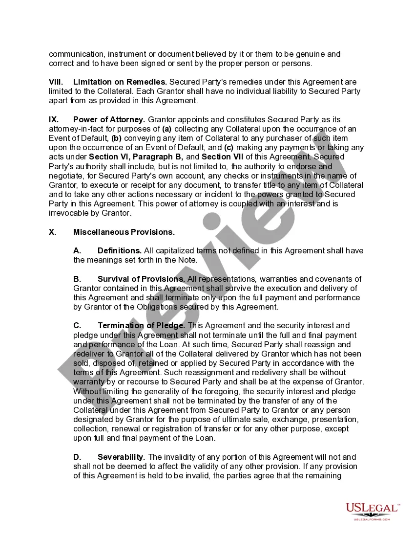 Get Security Agreement regarding Member Interests in Limited Liability Company Preview Security Agreement regarding Member Interests in Limited Liability Company