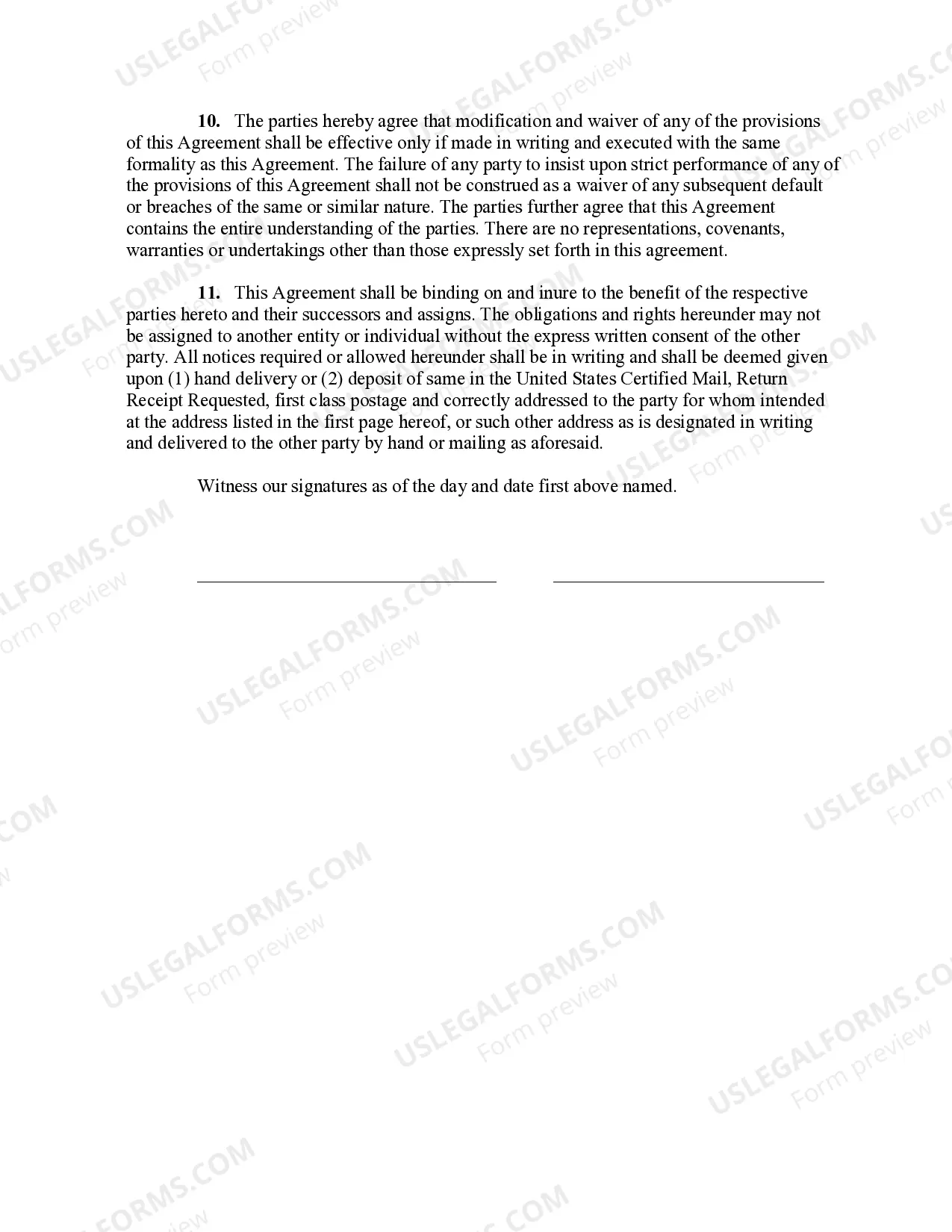 Preview Telemarketing Consultant Agreement