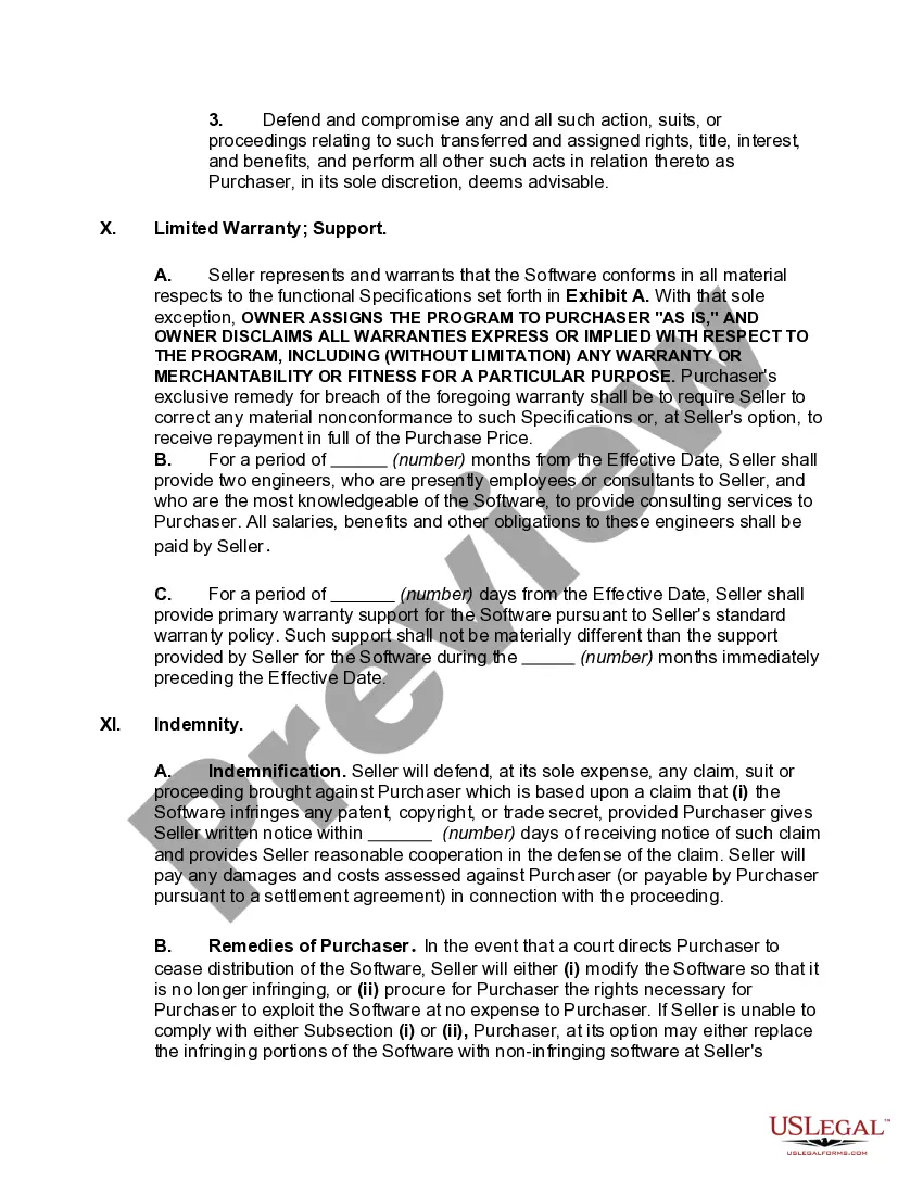 Get Software Acquisition Agreement Preview Software Acquisition Agreement