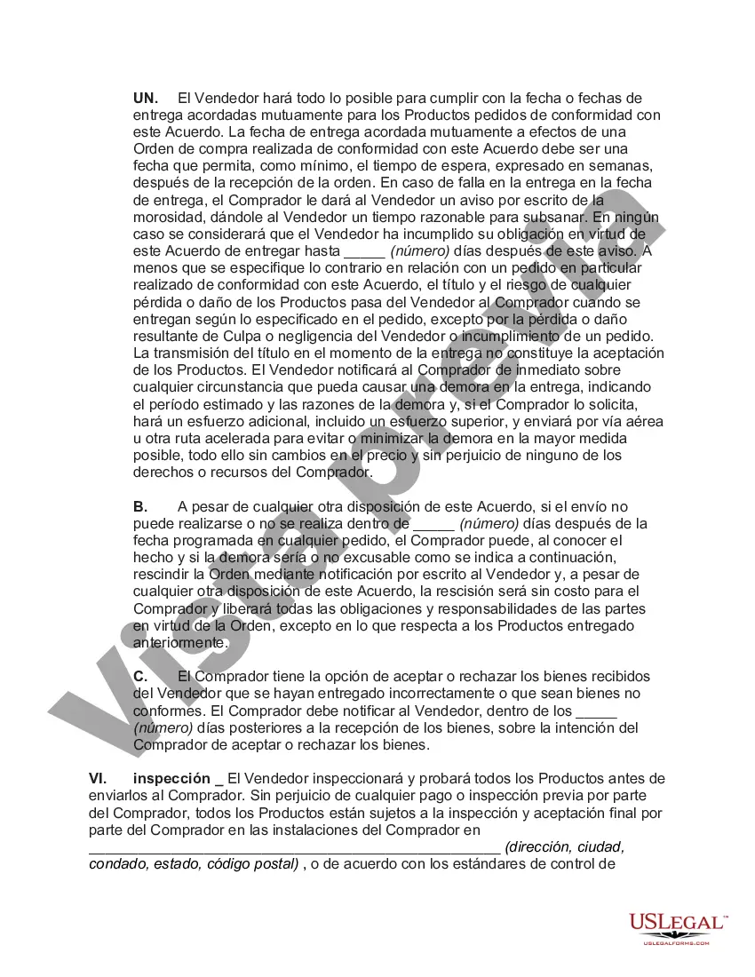 Preview Acuerdo de Venta Internacional de Mercancías con Comprador de los Estados Unidos
