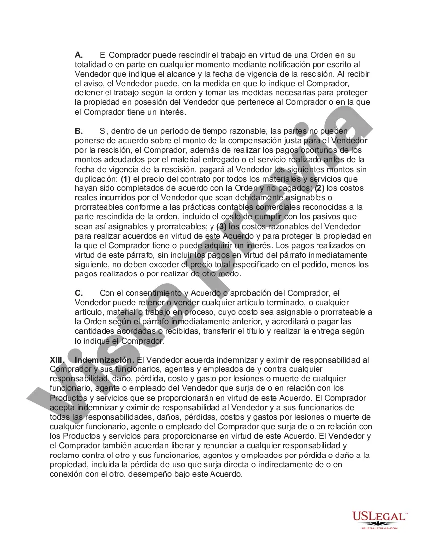 Preview Acuerdo de Venta Internacional de Mercancías con Comprador de los Estados Unidos