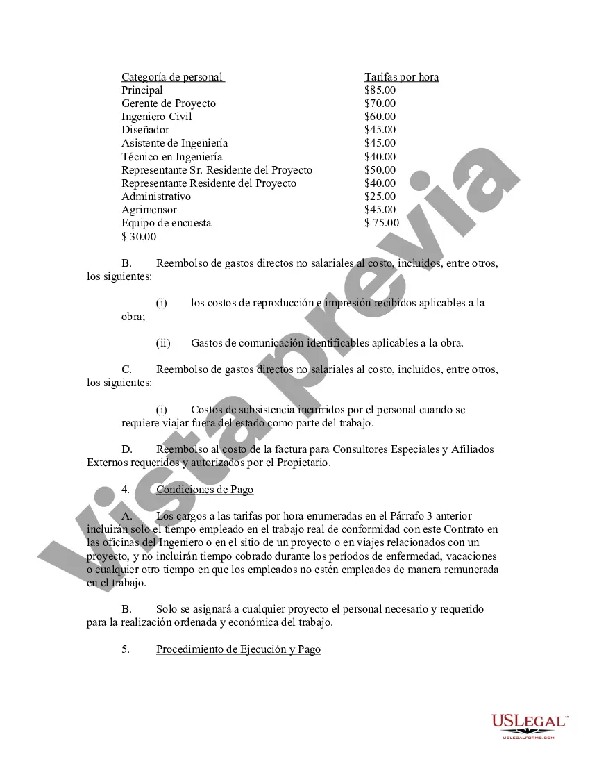 Preview Contrato de ingeniería entre el municipio y la empresa de ingeniería