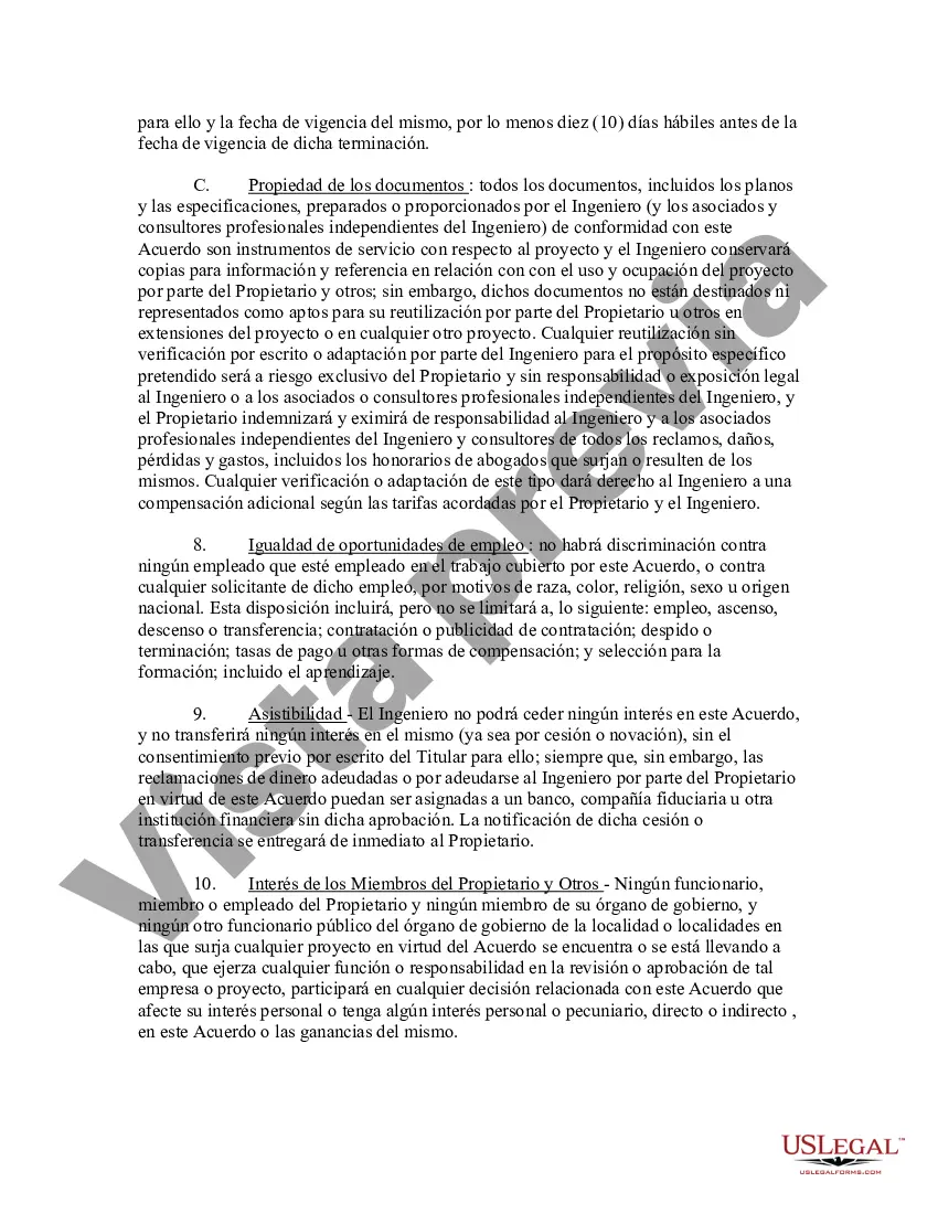 Preview Contrato de ingeniería entre el municipio y la empresa de ingeniería