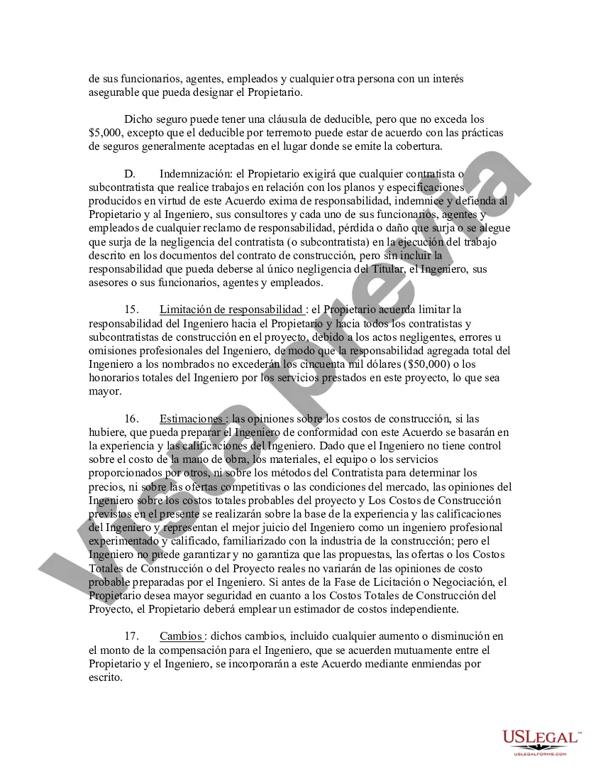 Preview Contrato de ingeniería entre el municipio y la empresa de ingeniería