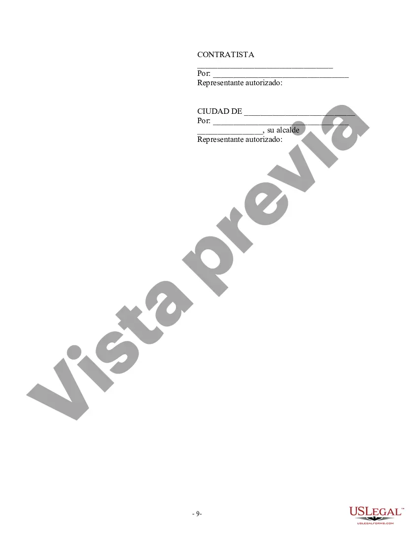 Preview Contrato para la remoción de escombros de huracanes
