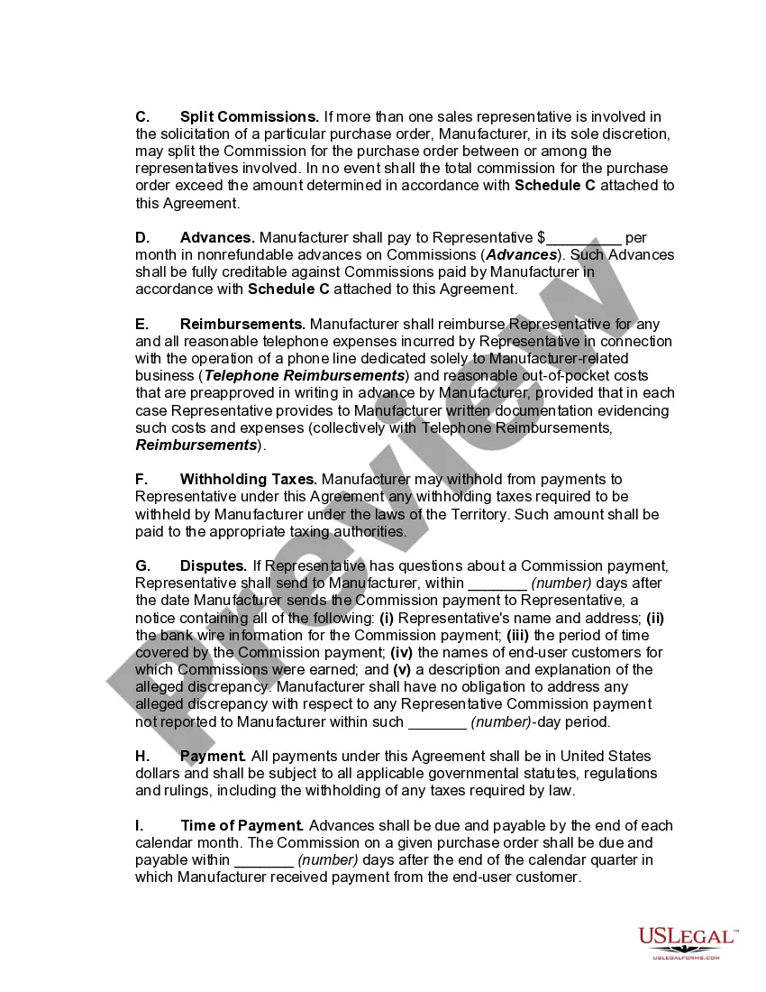 Get Nonexclusive Foreign Sales Representative Agreement Preview Nonexclusive Foreign Sales Representative Agreement