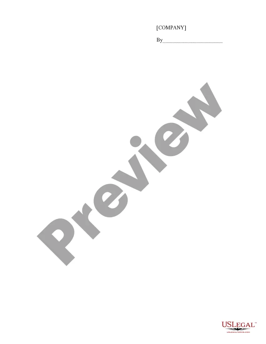 Preview Agreement between Sales Agent and Manufacturer / Distributor