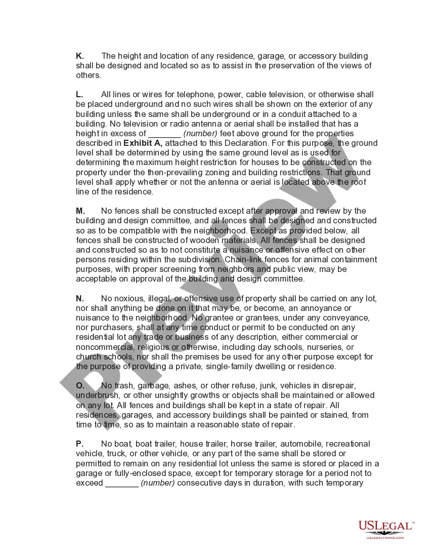 Get Declaration of Covenants, Conditions, and Restrictions of Homeowners' Association Including Powers and Duties Preview Declaration of Covenants, Conditions, and Restrictions of Homeowners' Association Including Powers and Duties