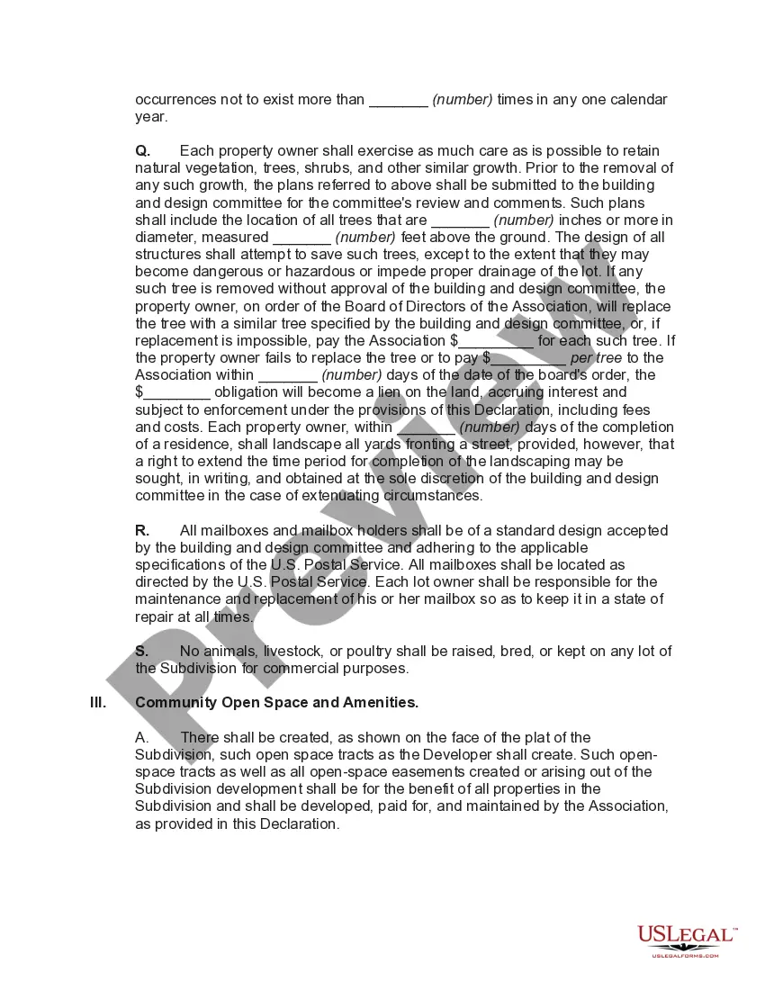 Get Declaration of Covenants, Conditions, and Restrictions of Homeowners' Association Including Powers and Duties Preview Declaration of Covenants, Conditions, and Restrictions of Homeowners' Association Including Powers and Duties