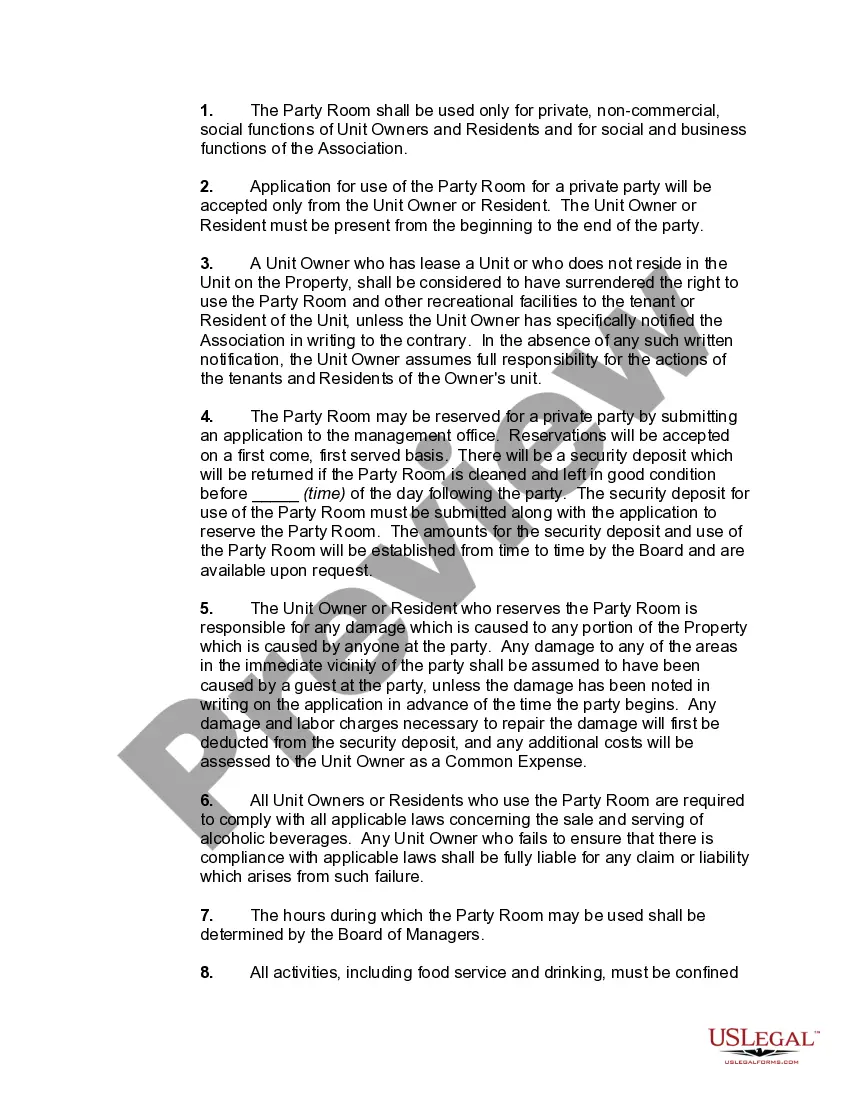 Get Rules and Regulations for a Condominium Association Preview Rules and Regulations for a Condominium Association