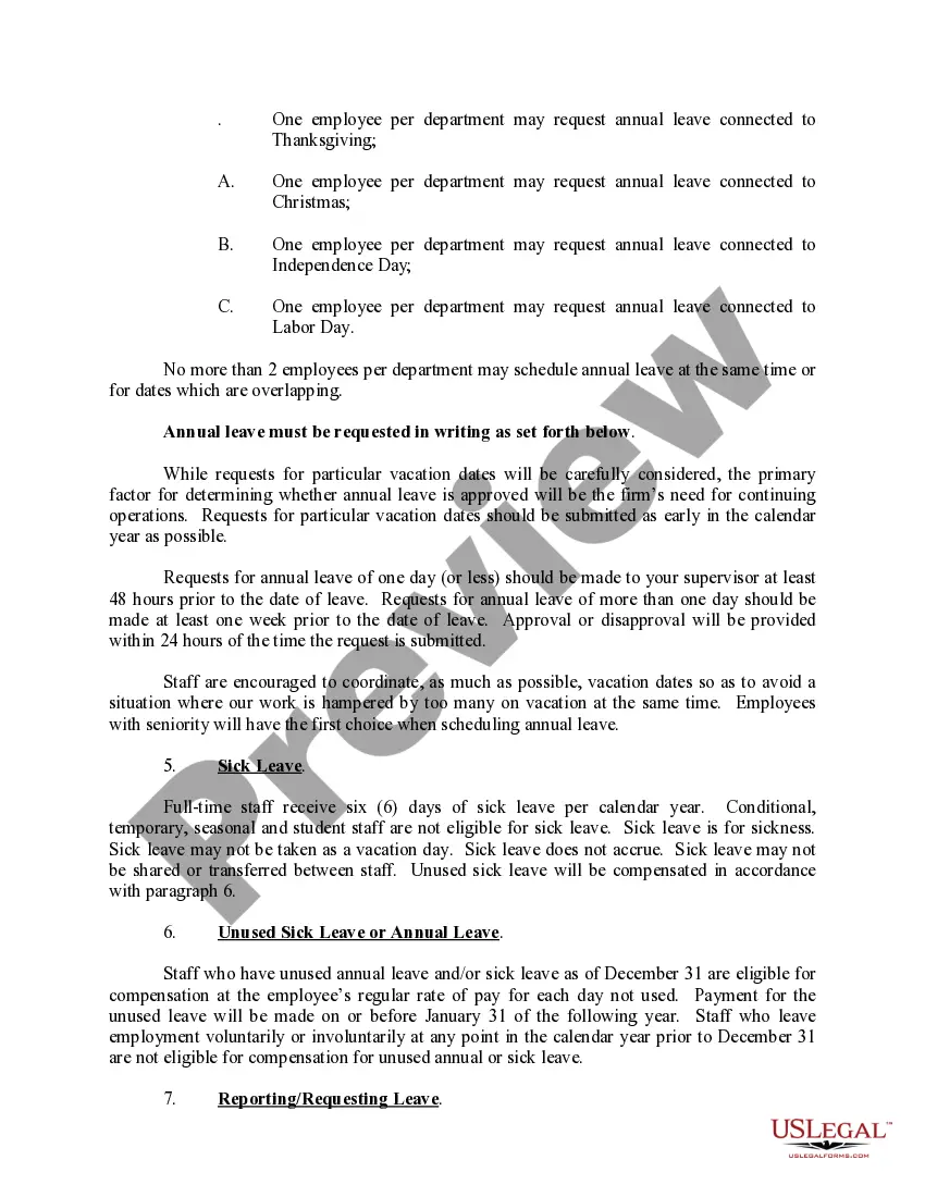 Get Sample Employee Policy for Small Law Firm Preview Sample Employee Policy for Small Law Firm