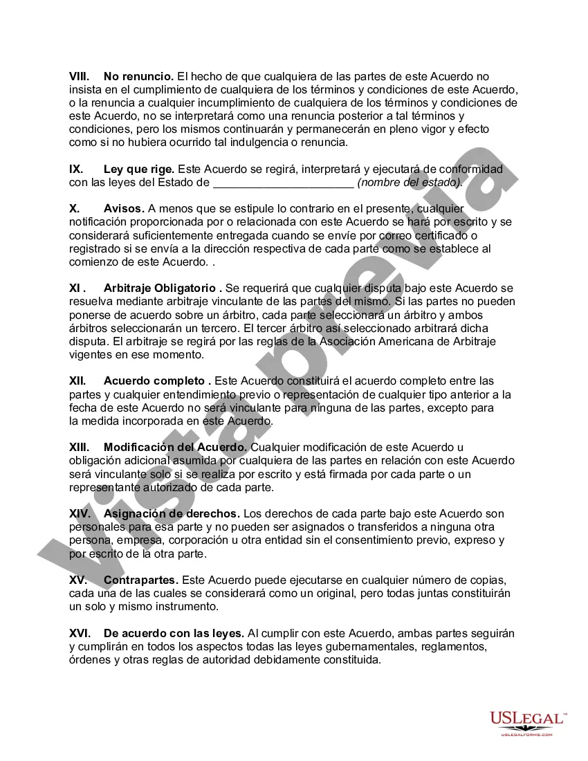 Preview Acuerdo para Pruebas de Drogas con Servicio de Pruebas de Drogas