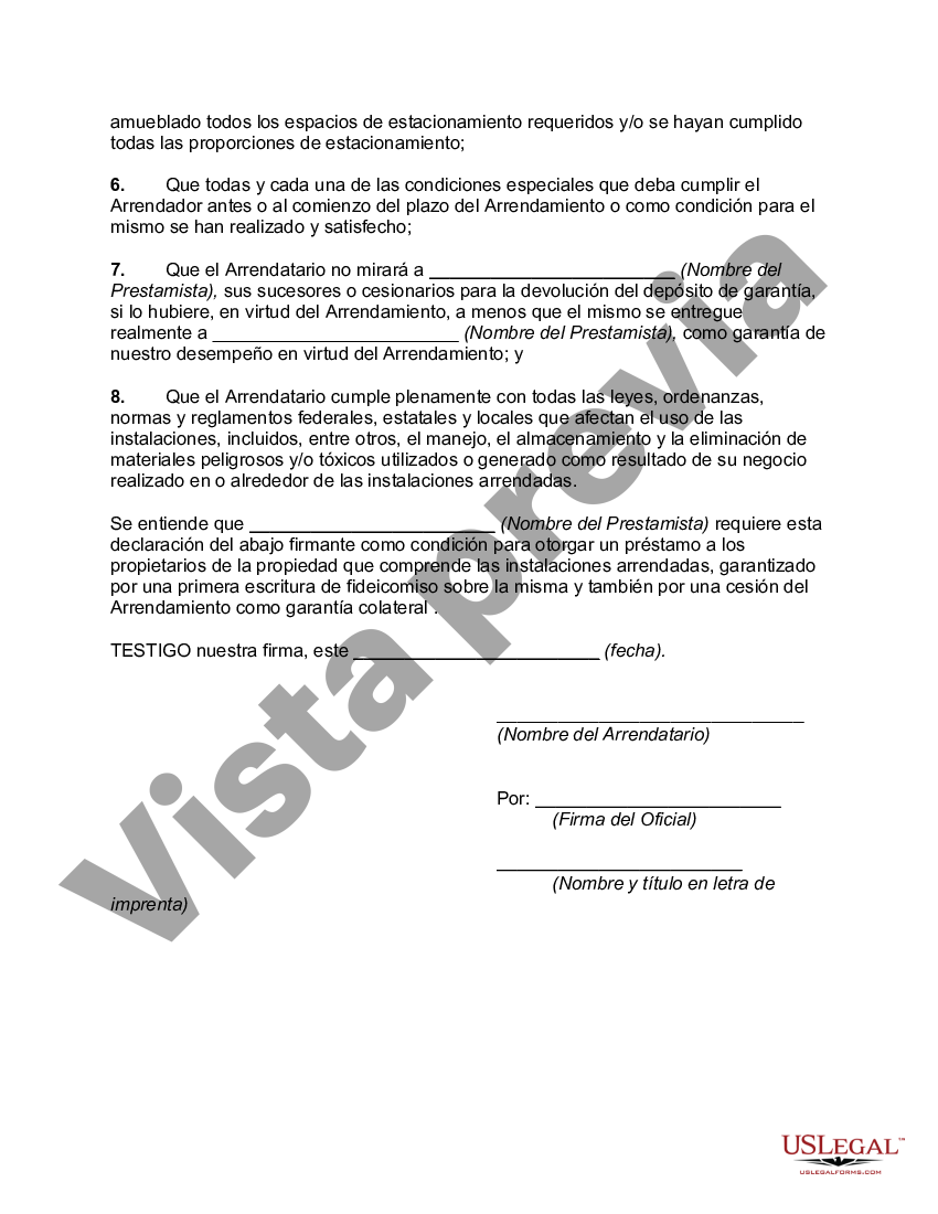 Hennepin Minnesota Acuerdo o Carta de Aceptación del Inquilino | US