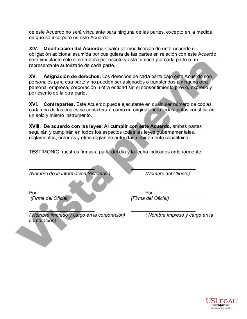 Preview Acuerdo Marco de Servicios para Servicios de Soporte de Infraestructura de Tecnología de la Información