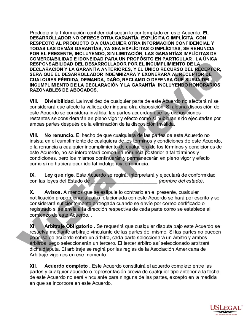 Preview Acuerdo de prueba beta