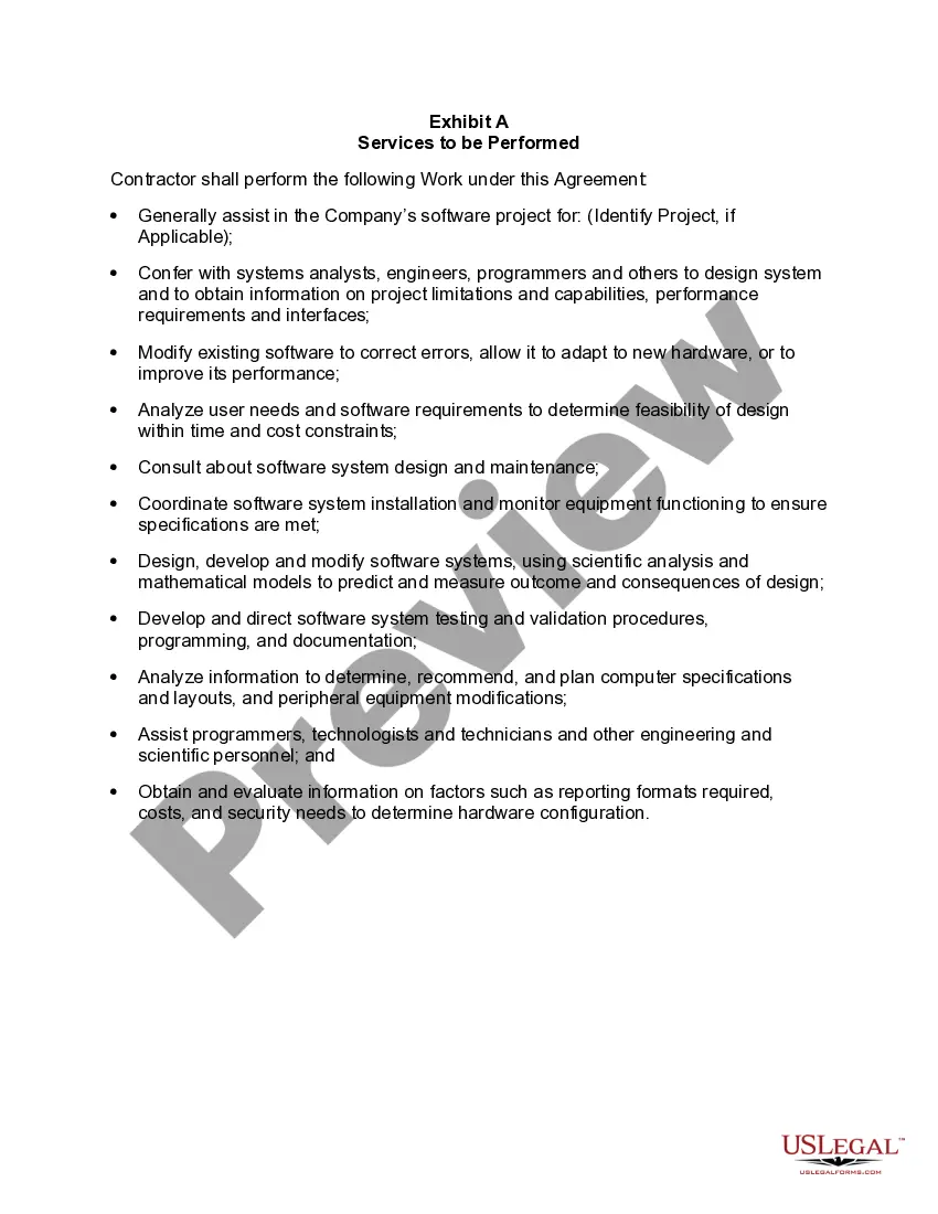 Get Pro-Company Oriented Agreement with Computer Software Engineer Preview Pro-Company Oriented Agreement with Computer Software Engineer