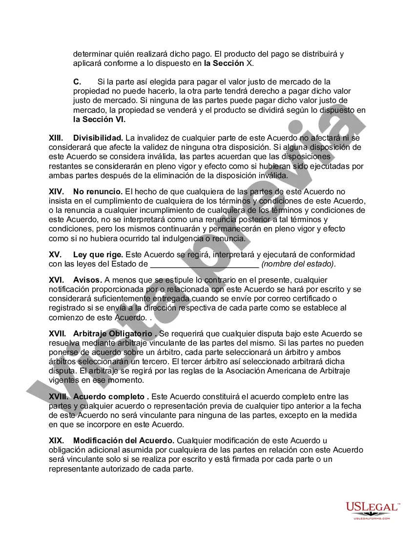 Preview Acuerdo de Joint Venture - Compra y Operación de Edificio de Departamentos