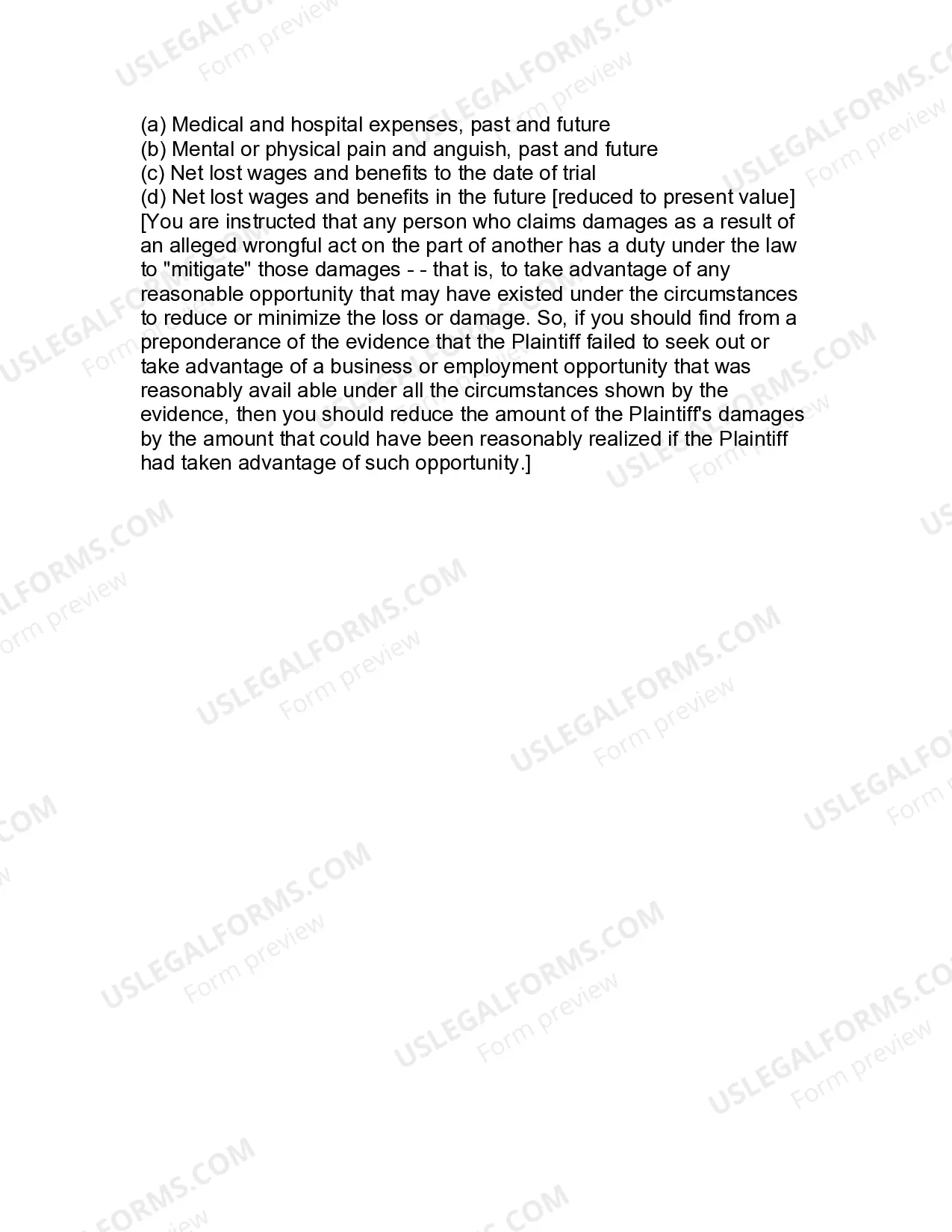 Preview Jury Instruction - 2.1 With Defenses Of Misuse And Assumption Of Risk