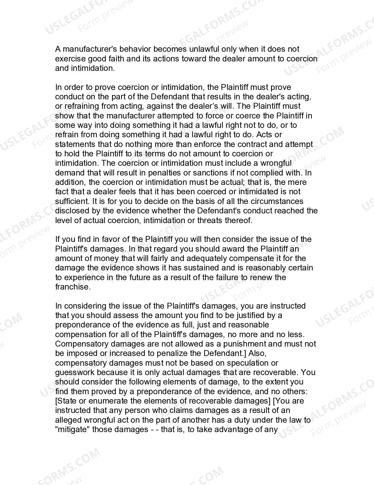 Preview Jury Instruction - 11.11.1 General Instruction