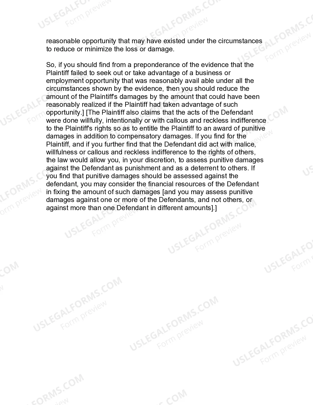 Preview Jury Instruction - 11.11.1 General Instruction