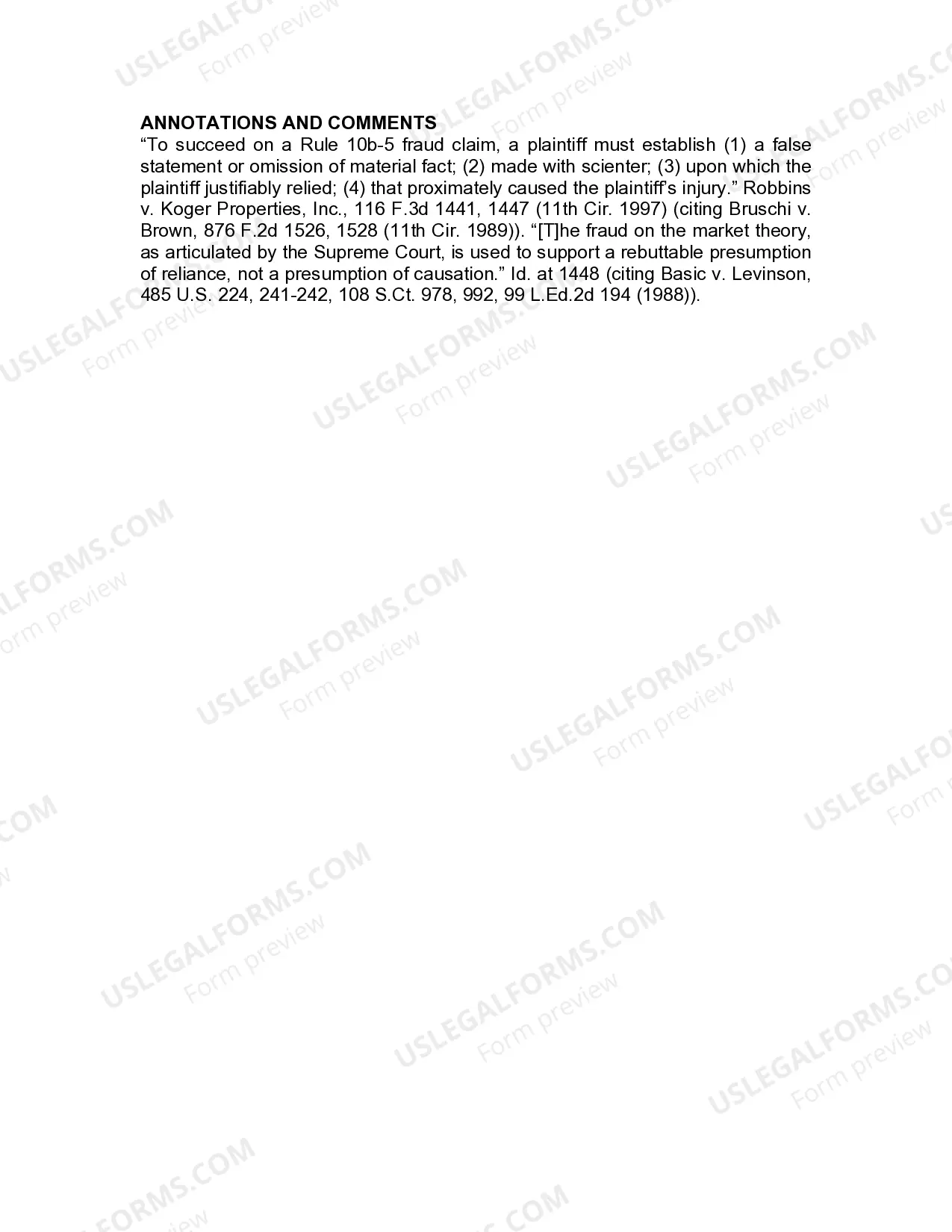 Preview Jury Instruction - 4.4.2 Rule 10(b) - 5(b) Misrepresentations - Omissions Of Material Facts