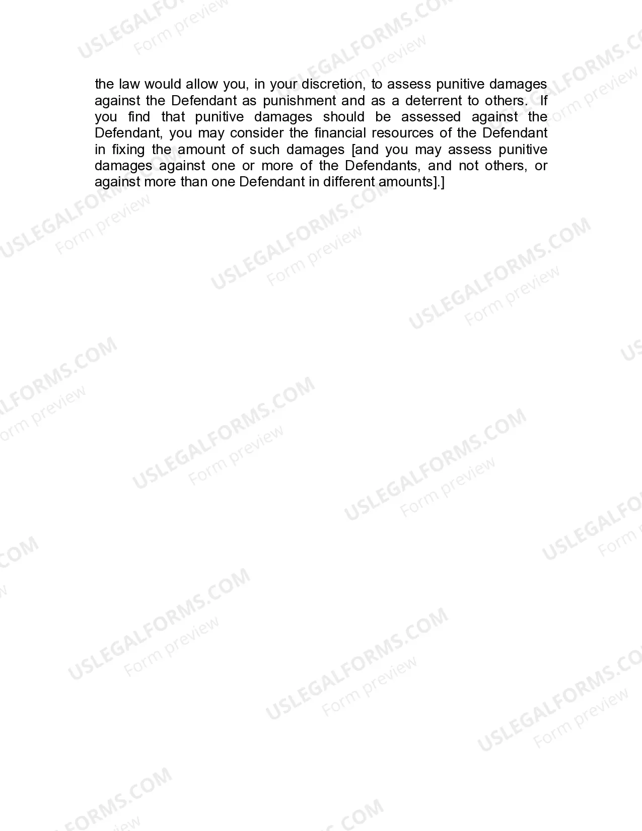 Preview Jury Instruction - 5.5.1 General Instruction