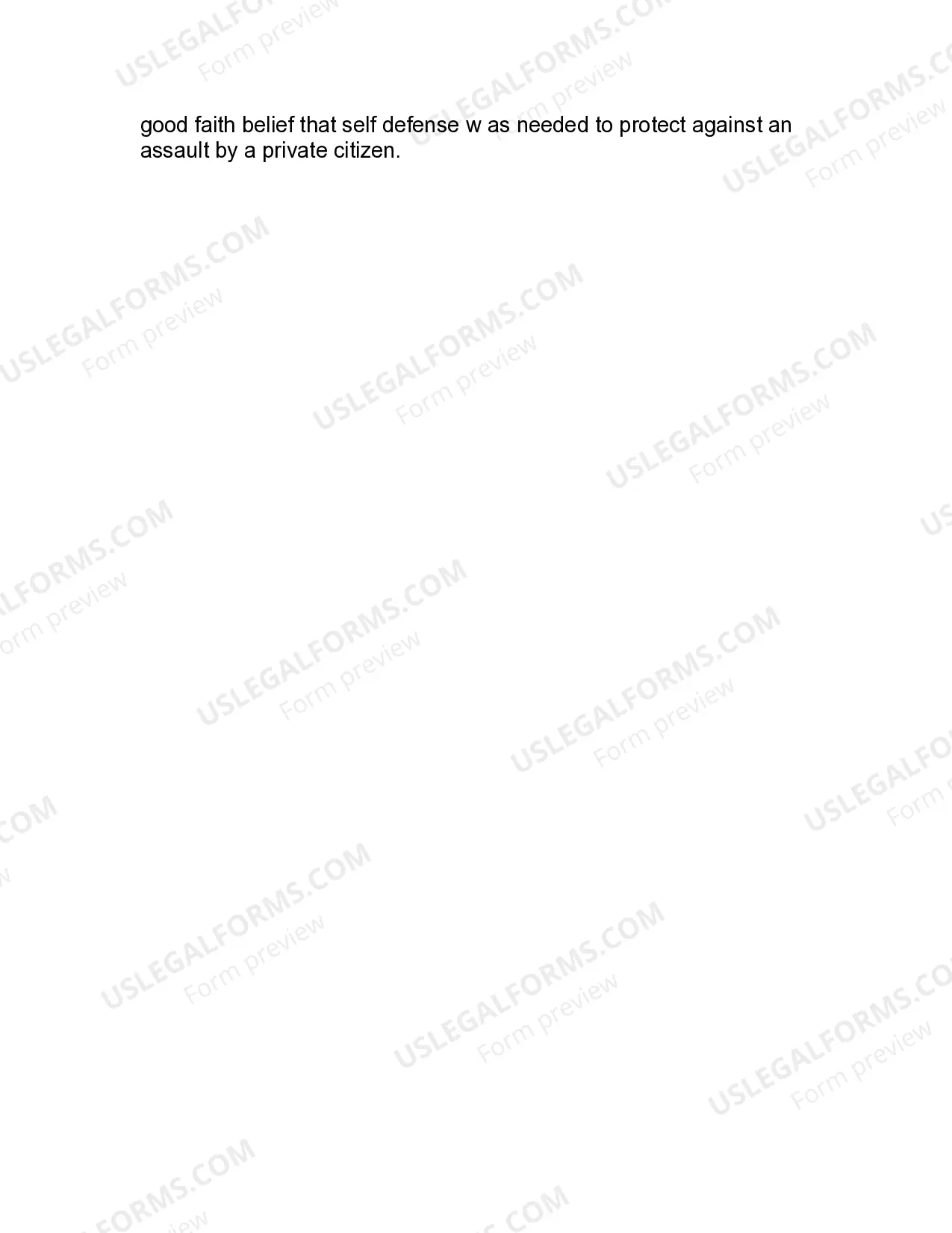 Preview Jury Instruction - Assaulting A Federal Officer - Without Use Of A Deadly Weapon