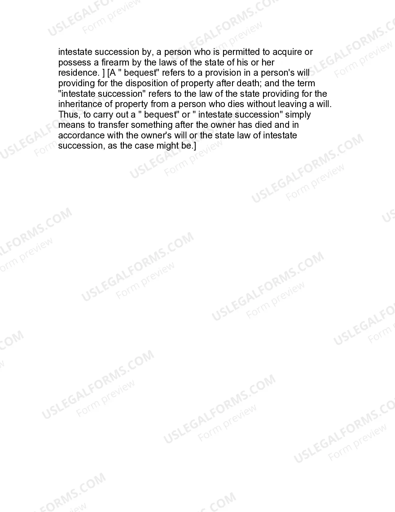 Preview Jury Instruction - Transfer Of Firearm To Nonresident