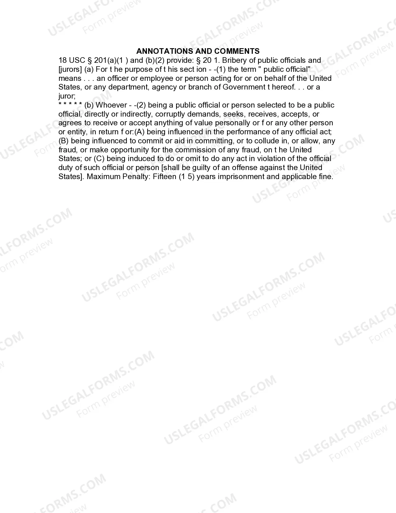 Preview Jury Instruction - Receipt Of Bribe By Public Official - Or Juror
