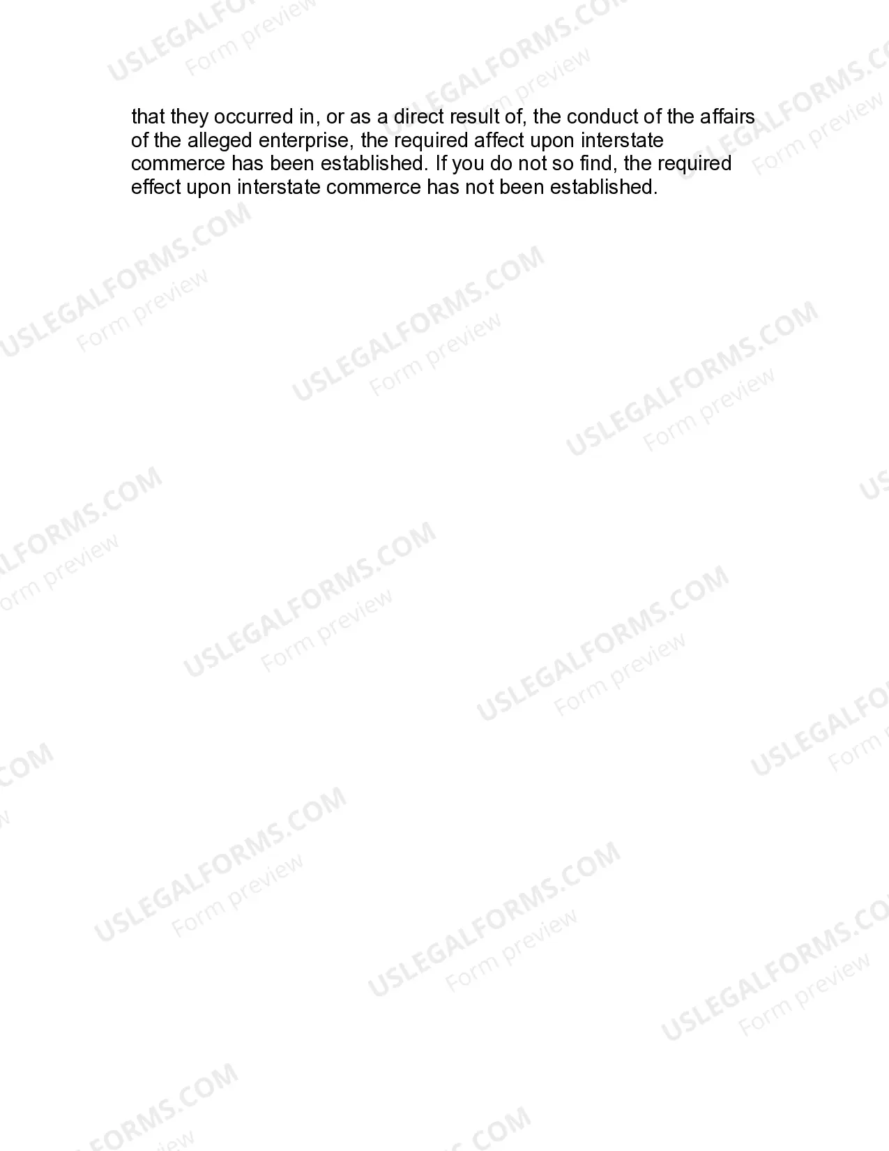 Preview Jury Instruction - RICO - Substantive Offense