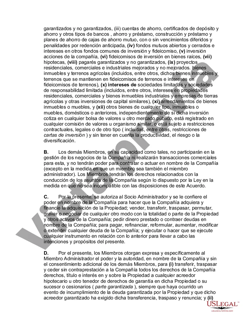Preview Inversiones inmobiliarias XYZ, LLC