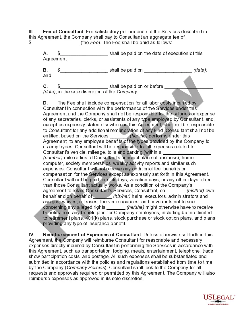 Get Agreement with Consultant with Company Entitled to Work Product, Developments, Improvements and Inventions Preview Agreement with Consultant with Company Entitled to Work Product, Developments, Improvements and Inventions