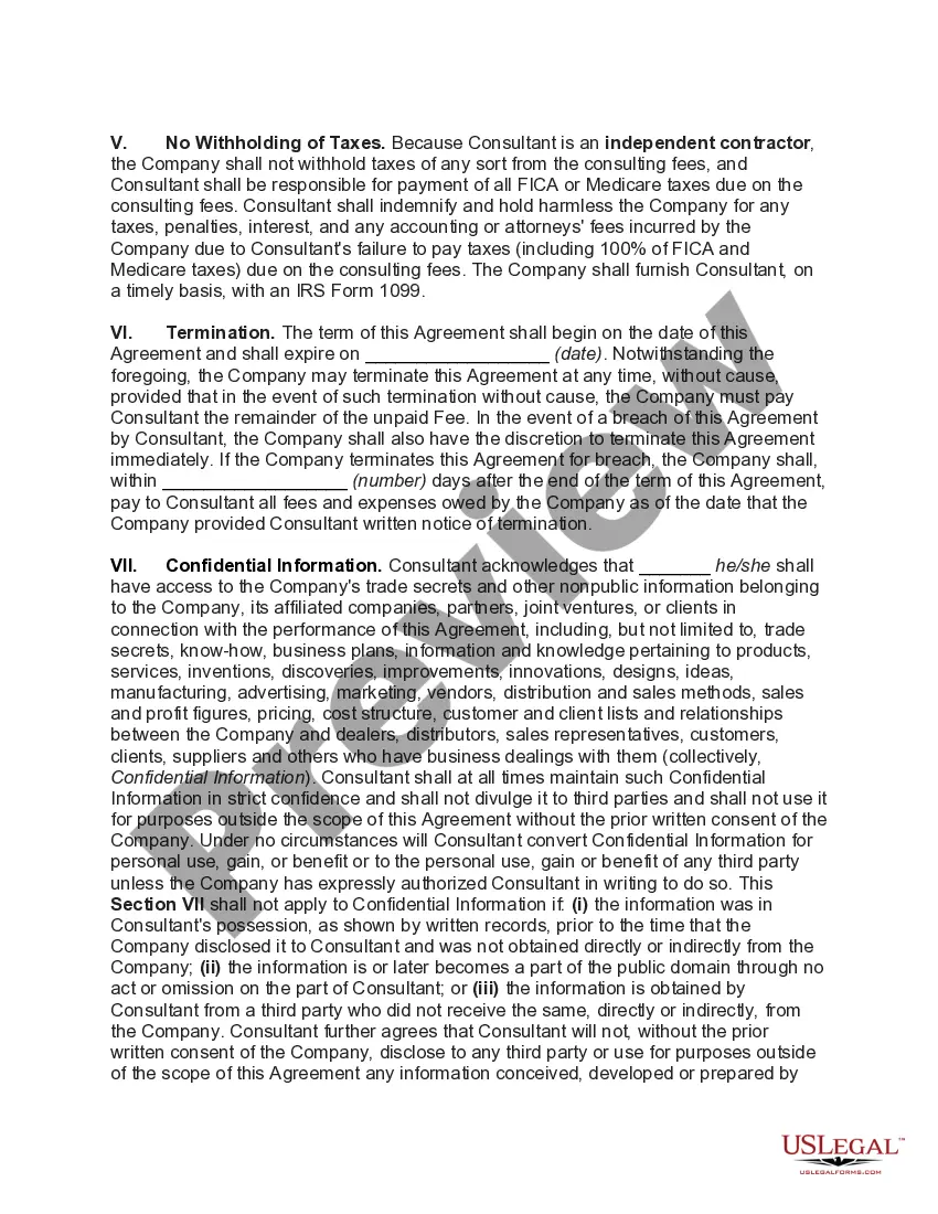 Get Agreement with Consultant with Company Entitled to Work Product, Developments, Improvements and Inventions Preview Agreement with Consultant with Company Entitled to Work Product, Developments, Improvements and Inventions