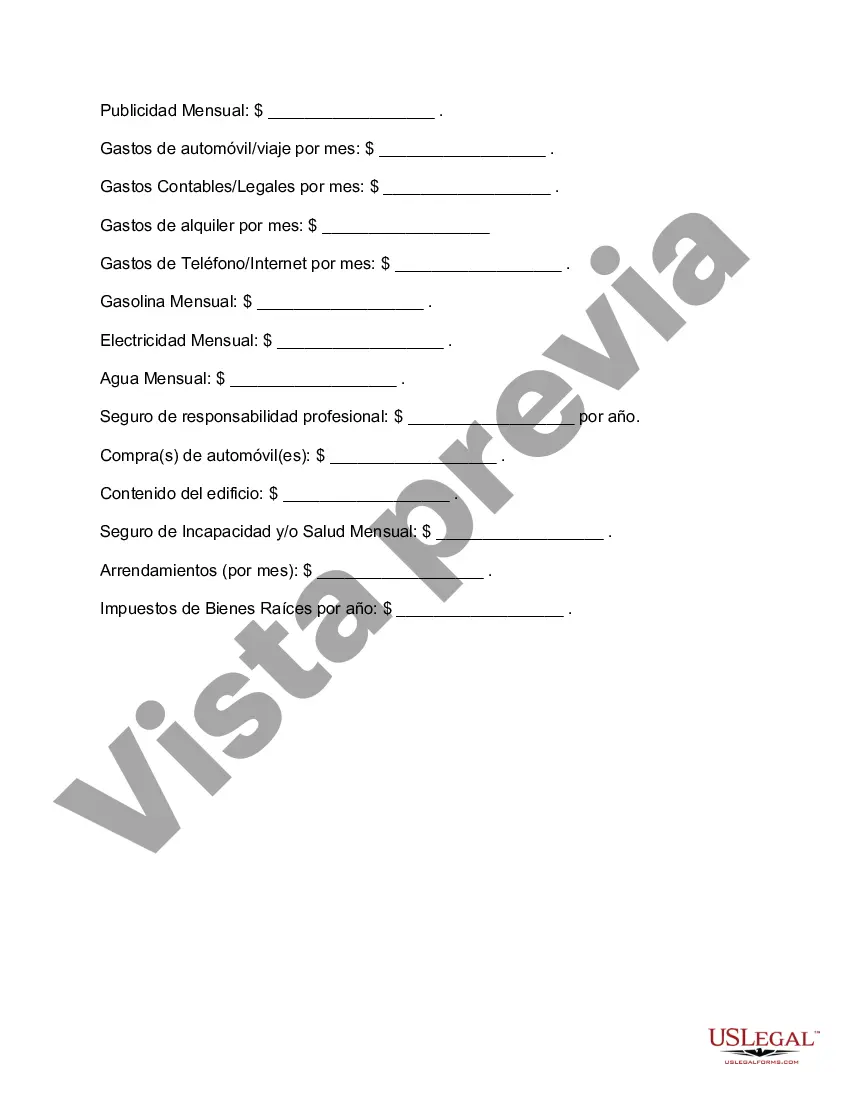 Preview Esquema detallado y contenido de un plan de negocios