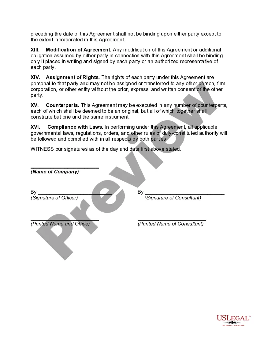 Get Month to Month Consulting Agreement to Serve as Media Consultant and Handle all Public Relations Preview Month to Month Consulting Agreement to Serve as Media Consultant and Handle all Public Relations