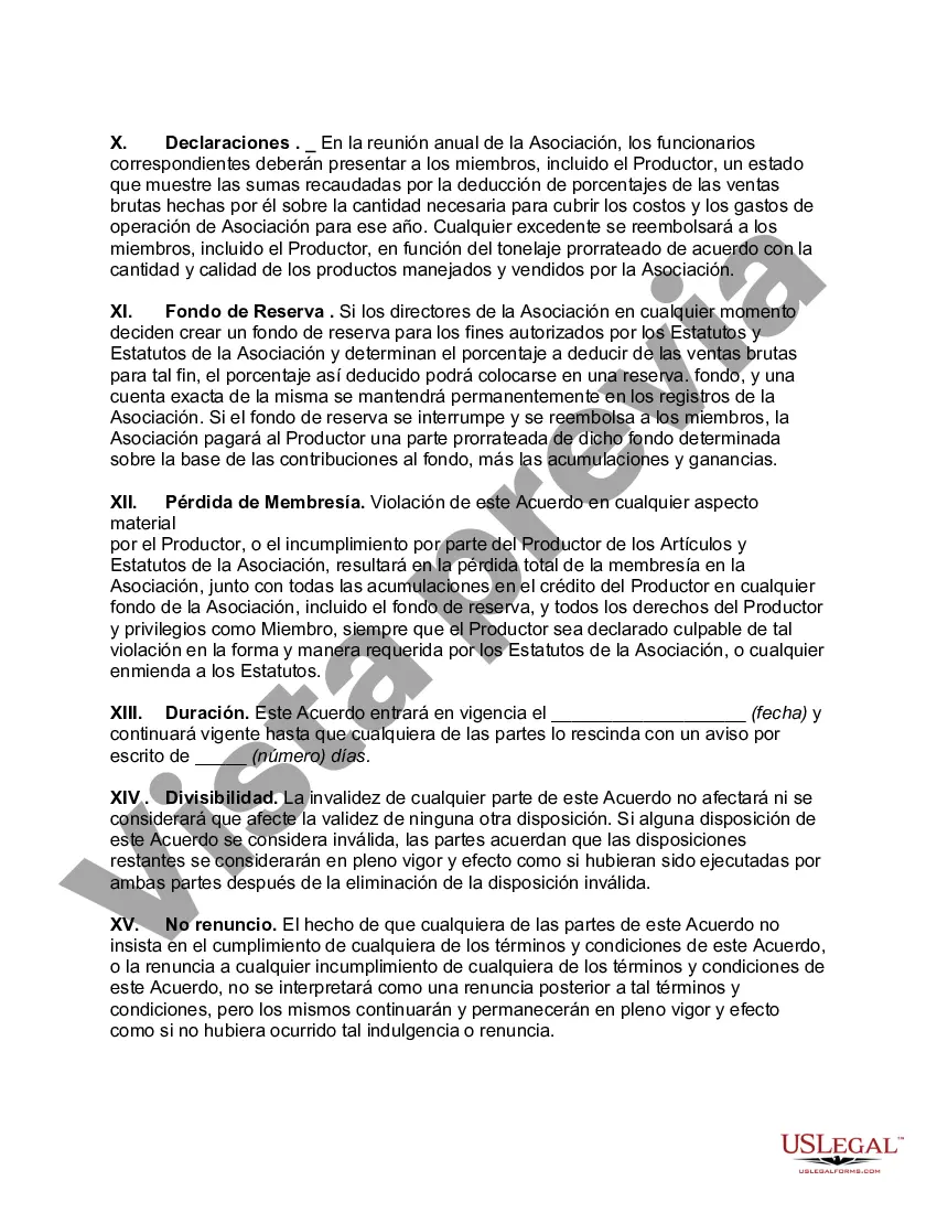 Preview Convenio de Comercialización con Asociación Cooperativa de Hortalizas
