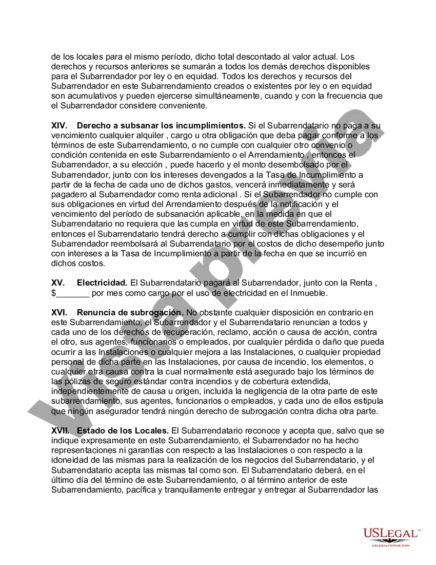 Preview Subarriendo de Espacio de Oficina con Venta de Mobiliario y Telefonía